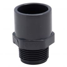 Raccord Pression Filete 20x27 Jardibric Pvc Noir - Bricoman