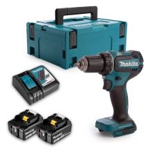Perceuse Visseuse 18v Lxt (2x3,0 Ah) En Makpac - Makita Ddf485rfj - Bricoman