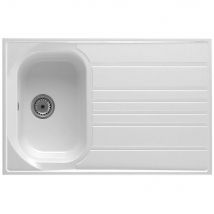 Évier Quebec À Poser 90 X 60 Cm - 1 Cuve 1 Égouttoir - Bricoman