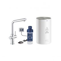 Grohe Red Duo Robinet + Chauffe-eau Taille M 30327001 - Grohe Red Duo Robinet + Chauffe-eau Taille M, Chromé (30327001) - Bricoman