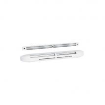 Entrée D’air Hygroréglable Acoustique Compacte + Grille - Ehc 5/45+g-34 Bl - 526602 Atlantic - 526602 - Bricoman