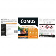 Ancorit 300 Ht Noir 0.75l - Peinture Antirouille Pour Métaux Soumis À Des Hautes Températures Résistante Jusqu'à 300°c - Comus - Bricoman