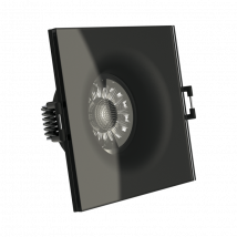 Xanlite - Spot Gu10 50w 4000k Carré Noir Ip44 - Sp50cip44ncw - Tecnomat