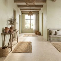 Carrelage Summer 100x100 Effet Travertin - Bricoman