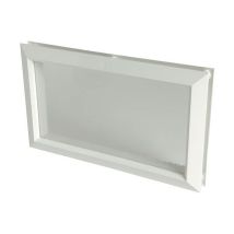 Nicoll Hublot Décoratif Rectangulaire 380x225 Vitre Incolore - Bricoman