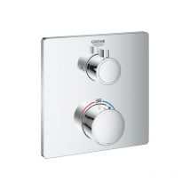 Grohe Mitigeur Thermostatique De Douche Pour Bain/douche, Chrome (24079000) - Bricoman