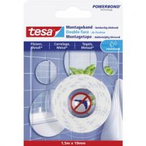 Tesa Tiles 77744-00000-00 Ruban De Montage Tesa Powerbond Blanc (l X L) 1.5 M X 19 Mm 1 Pc(s) - Bricoman