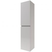 Colonne Suspendu Meuble Salle De Bain Blanc Lansvo Nieve - Bricoman