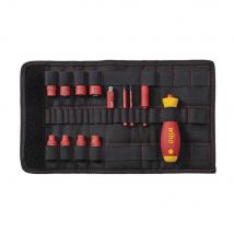 Wiha - Jeu De Tournevis Et De Douilles Pour Clés À Douille 1/4" Slimvario Electric - Bricoman