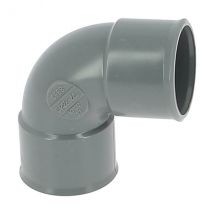Nicoll Coude 87°30 Pvc Évacuation Femelle Femelle Ø32 - Bricoman