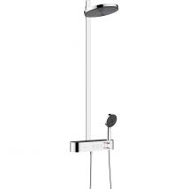 Hansgrohe Pulsify S Colonne De Douche 260 2 Jets Ecosmart Avec Showertablet Select 400 24241000 - Bricoman