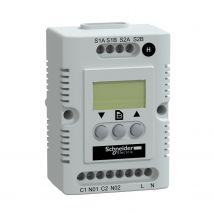 Nsyccohy230vid Schneider - Hygrostat Électronique 230v - Plage De Réglage : 20 À 80% - Bricoman