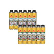 Lot De 12 Mousses Expansives Tout En Un Sika - Sikaboom 528 - 500ml - Bricoman