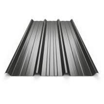 Bac Acier Laquée 1045 63/100 - Coloris - Gris Anthracite Ral 7016, Largeur - 105 Cm, Longueur - 200 Cm - Tecnomat