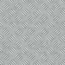 Sol Vinyle Imitation Tôle Métal Grain De Riz - Rouleau De 2m X 2m - Bricoman