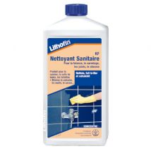 Lithofin Kf Nettoyant Sanitaire 1 L - Nettoyant Carrelage Spécial Salle De Bains - Bricoman