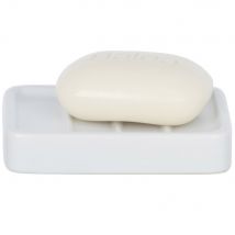 Porte-savon En Céramique, Support Rectangulaire Hexa À Bords Arrondis - Wenko, Wenko - Bricoman