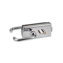 Serrures Our Cloison Aluminium À Béquille Double, Mécanisme Et Pêne Déportés 4380 Finition Chromé Mat - Bricoman