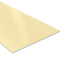 Tôle Plane 2000x1220 Mm Acier 0.63 Mm Laqué | Beige | Ral 1015 - Bricoman
