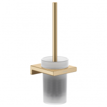 Hansgrohe Porte-brosse Hansgrohe Wc Mural Bronze Brossé - Bricoman