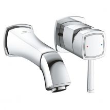Grohe Grandera Mitigeur Lavabo Encastrable 2 Trous 17.7cm Chrome - Bricoman