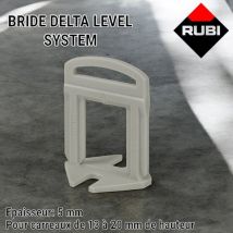 Croisillons Autonivelants À Cale (11 À 20 Mm) Dls Rubi - 100 - 5 Mm - Bricoman