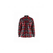 Chemise Flannelle Rouge/noir - Blaklader - Taille 2xl - Bricoman