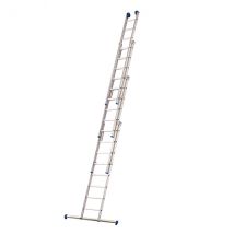 Echelle Coulissante 4 Plans - Longueur 6.42m - Pliée 2.37x1.24m - 4x8 Barreaux - V08/4p - Bricoman