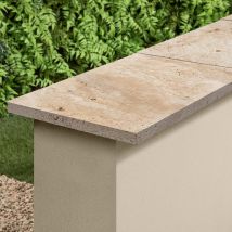 Couvertine Travertin Beige Nuancé 61x40x3 Cm (à L'Unité) - Ro'ma Nature - Bricoman