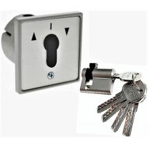 Contacteur A Clé Inverseur Pour Rideau Roulant Klose Besser À Encastrer. - Bricoman