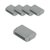 Lot De 5 Boîtes Gelbox T2 Série 221/2273 Connecteurs 4mm² - Ipx8 - Wago - Bricoman