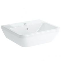 Integra Lavabo Suspendu 50x43 Cm Avec Trou Pour Robinetterie Au Milieu, Blanc (7048-003-0001) - Tecnomat