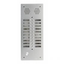 Plaque De Rue Anti-vandale 20 Boutons Urmet - Série 655 - 2 Rangées - Ip53 - Aluminium - Bricoman