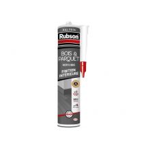 Mastic Bois/parquet Acrylique Rubson Gris Foncé Cartouche 280ml - Bricoman