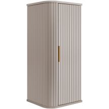 Meuble Demi Colonne Suspendu De Salle De Bain Glamour Cachemire 35 X 79 Cm - Bricoman