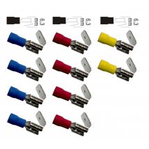 10 Cosses Clips M/f Assorties - Zenitech - Bricoman