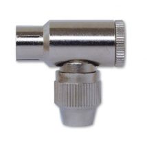 Evicom Cfcofe/m | Evicom Cfcofe/m - Fiche Femelle Tv Métallique Coudée - Bricoman