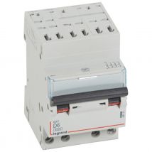Disjoncteur 6a 10ka Courbe D Tétrapolaire Legrand Dx3 Auto / Vis - Bricoman