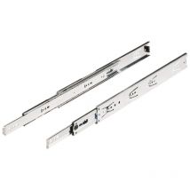 Paire De Coulisses Hettich Ka5632 L.700mm - Largeur D'Installation 12,7 Mm - 45 Kg - 41355 - Bricoman