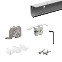 Système Coulissant Slid'up 180 Pour 1 Porte De Séparation - Rail 1,5 M - 30 Kg - Tecnomat