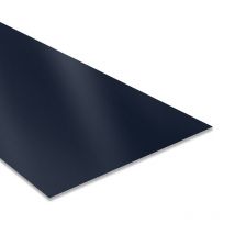 Tôle Plane 2000x1000 Mm Acier 0.50 Mm Laqué | Bleu Ardoise | Ral 5008 - Bricoman