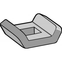 Eclisse - Pour Chemin De Cable - Ce25 - In304l - Boite De 50 - Cablofil 558018 - Bricoman