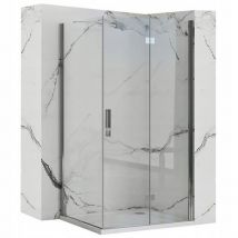 Cabine De Douche Rea Molier 80x90 Chrome - Bricoman