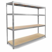 Rack Étagère Monobloc De Rangement Pour Garage, Atelier, Sous Sol - 2 M X 2,37 M - 1400 Kg - Bricoman