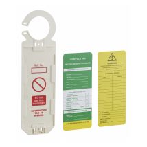 Étiquette De Consignation Tag Pour Échafaudage - Utilisation : Consignation D’échafaudage - Qté : 1 - Bricoman