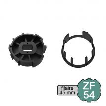 Kit Adaptateur Pour Moteur De Volet Roulant Filaire Ø 45 Mm Dans Tube Zf Ø 54 Mm - Bricoman