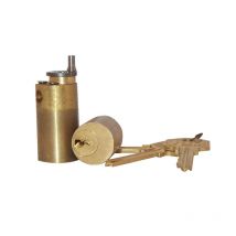 Jeu De Cylindre Cavers Pour Serrure Laiton Poli Longueur De 45mm Iseo 56370451s - Bricoman