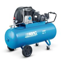 Abac - Compresseur À Piston 3cv 400v Triphasé 10 Bar 200l Direct - Pro A39b 200 Ct3 Abac - Tecnomat