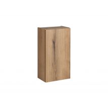 Meuble Haut De Salle De Bain À Suspendre Nova Oak 30 X 57 Cm - Tecnomat