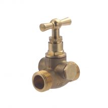 Robinet Mâle Mâle 15x21 (1/2) À Purges + Bouchon De Purge Quick Plomberie - Bricoman